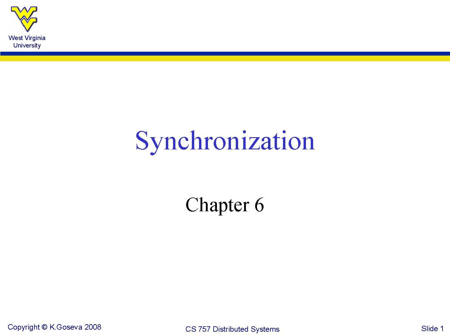 Distributed Systems