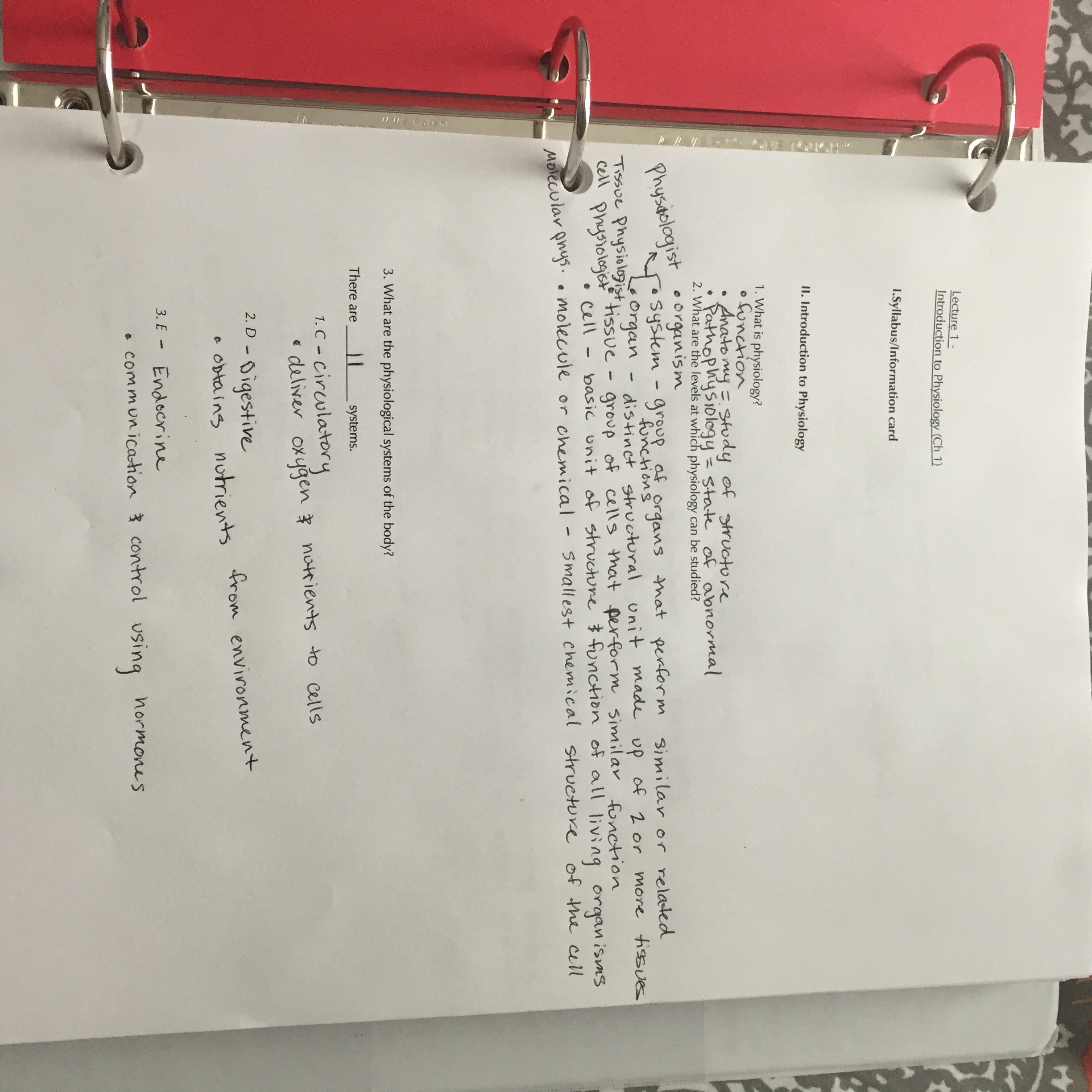 Week 1 Lecture Notes