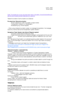 Exam 1 Study Guide: The Beginning of Electronic Communication