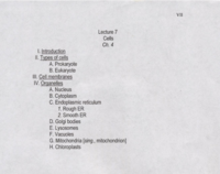 Week 3 Notes-General Biology 