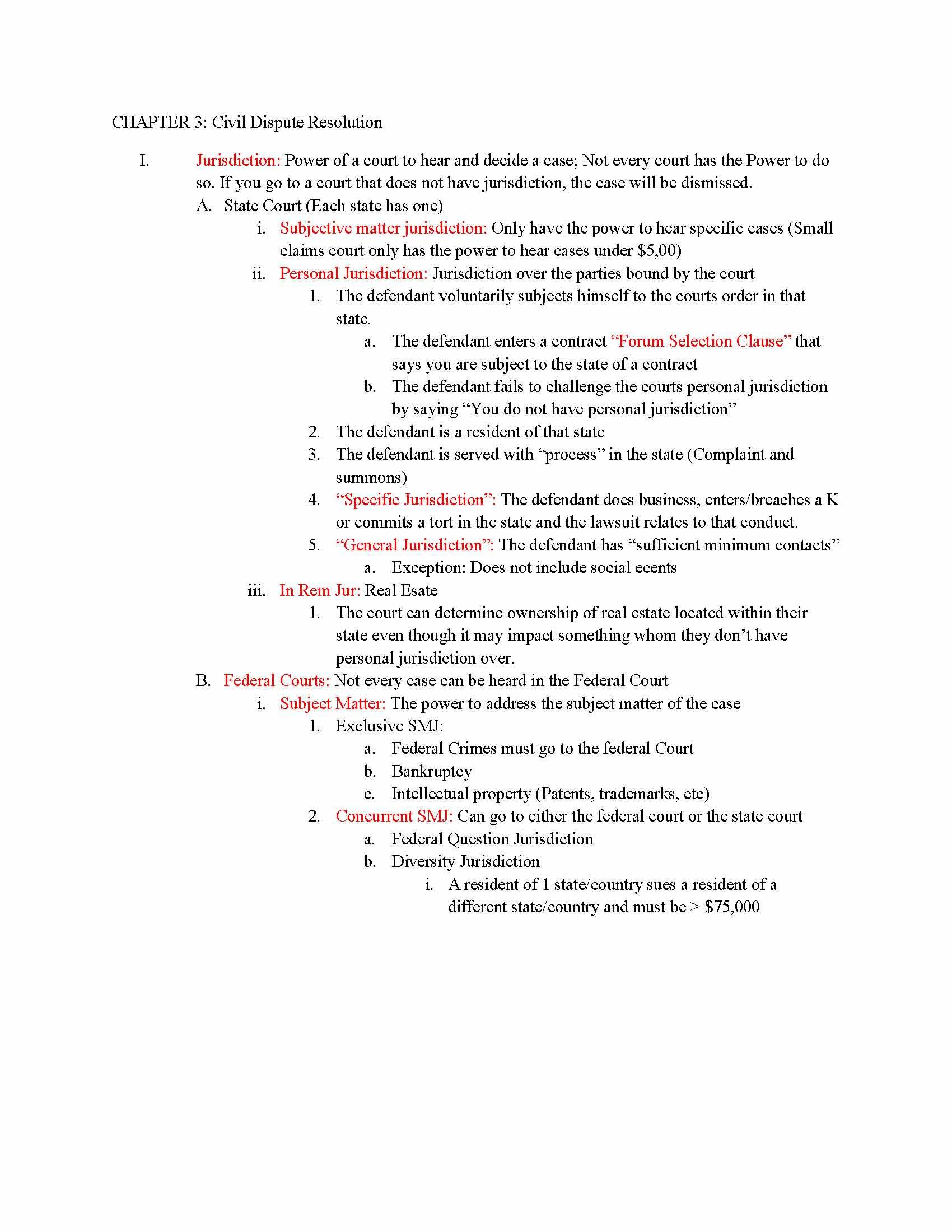 Intro To Bus Law