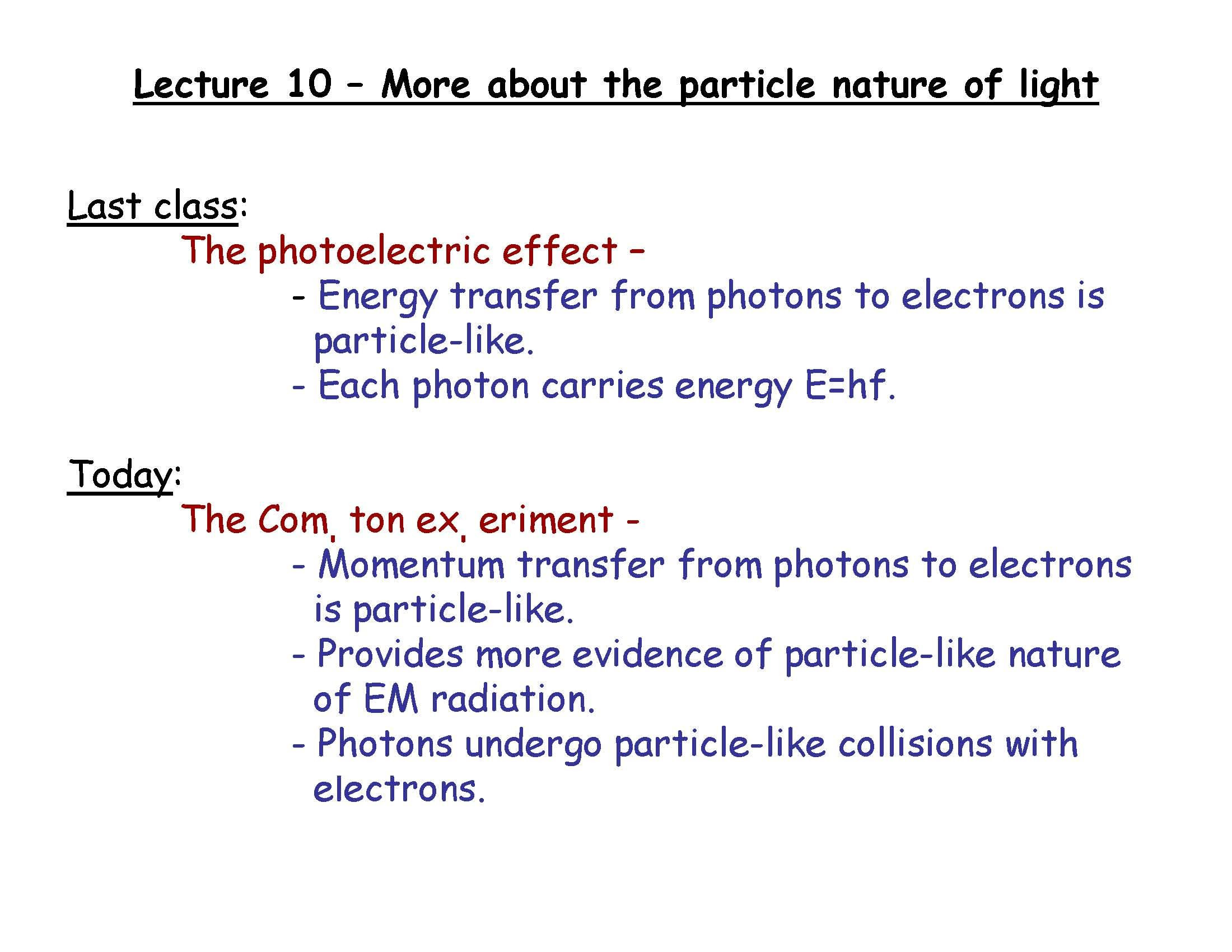 Intro to Modern Physics