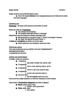 LIN 201 M001 Oda 10/5/2015 - 10/12/2015