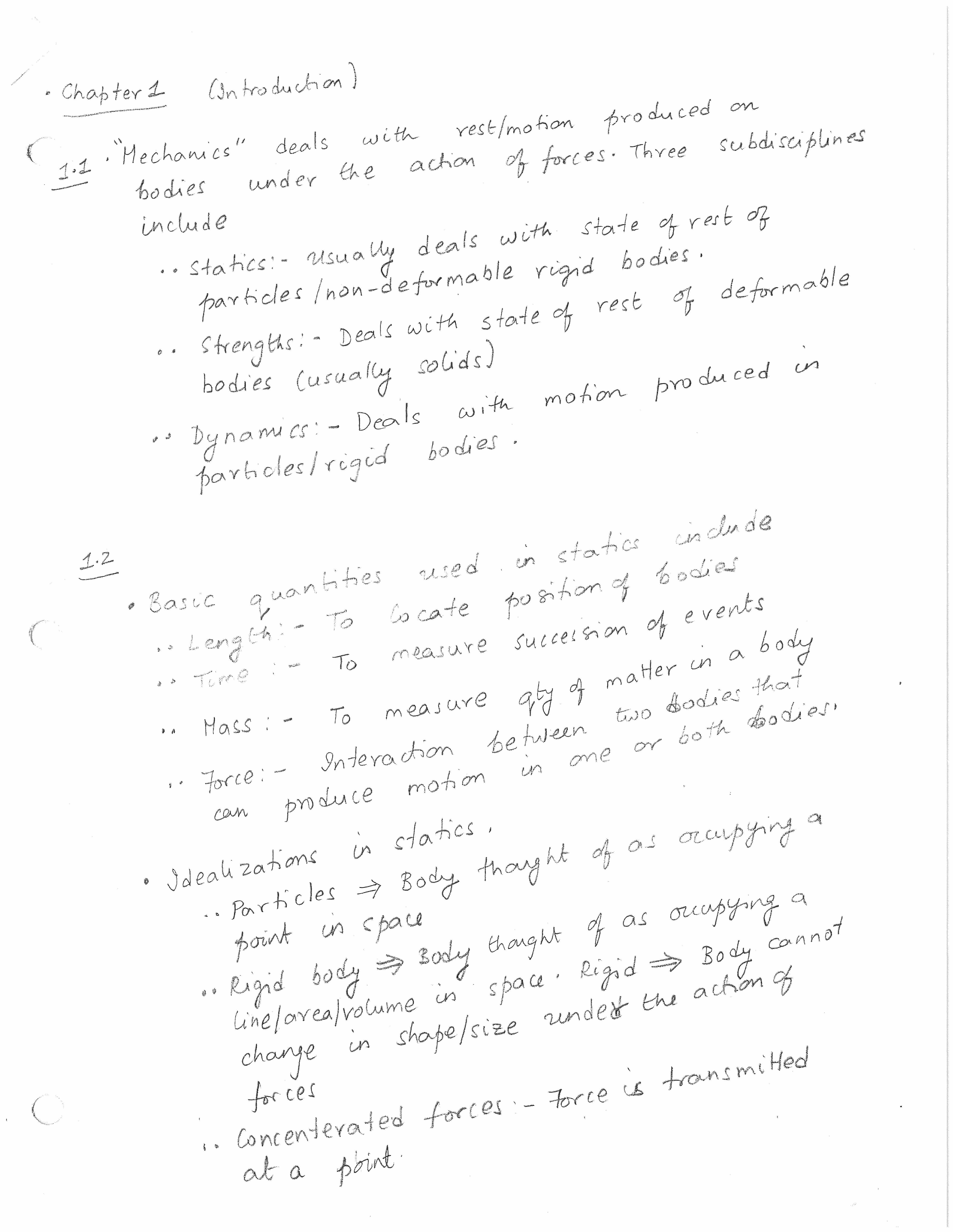 STATICS