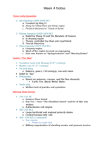 Week 4 Lecture Notes