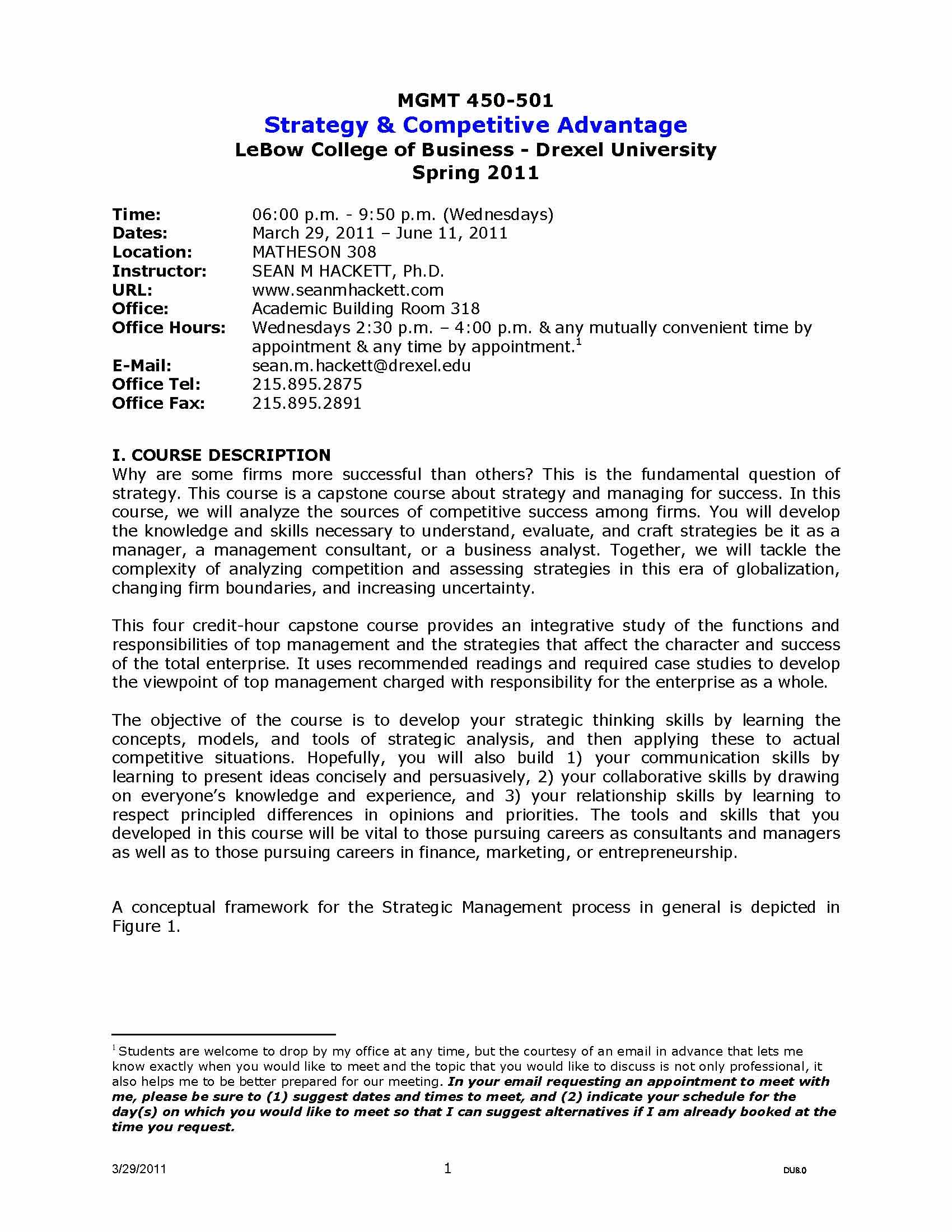 StrategyandCompetitiveAdvantage