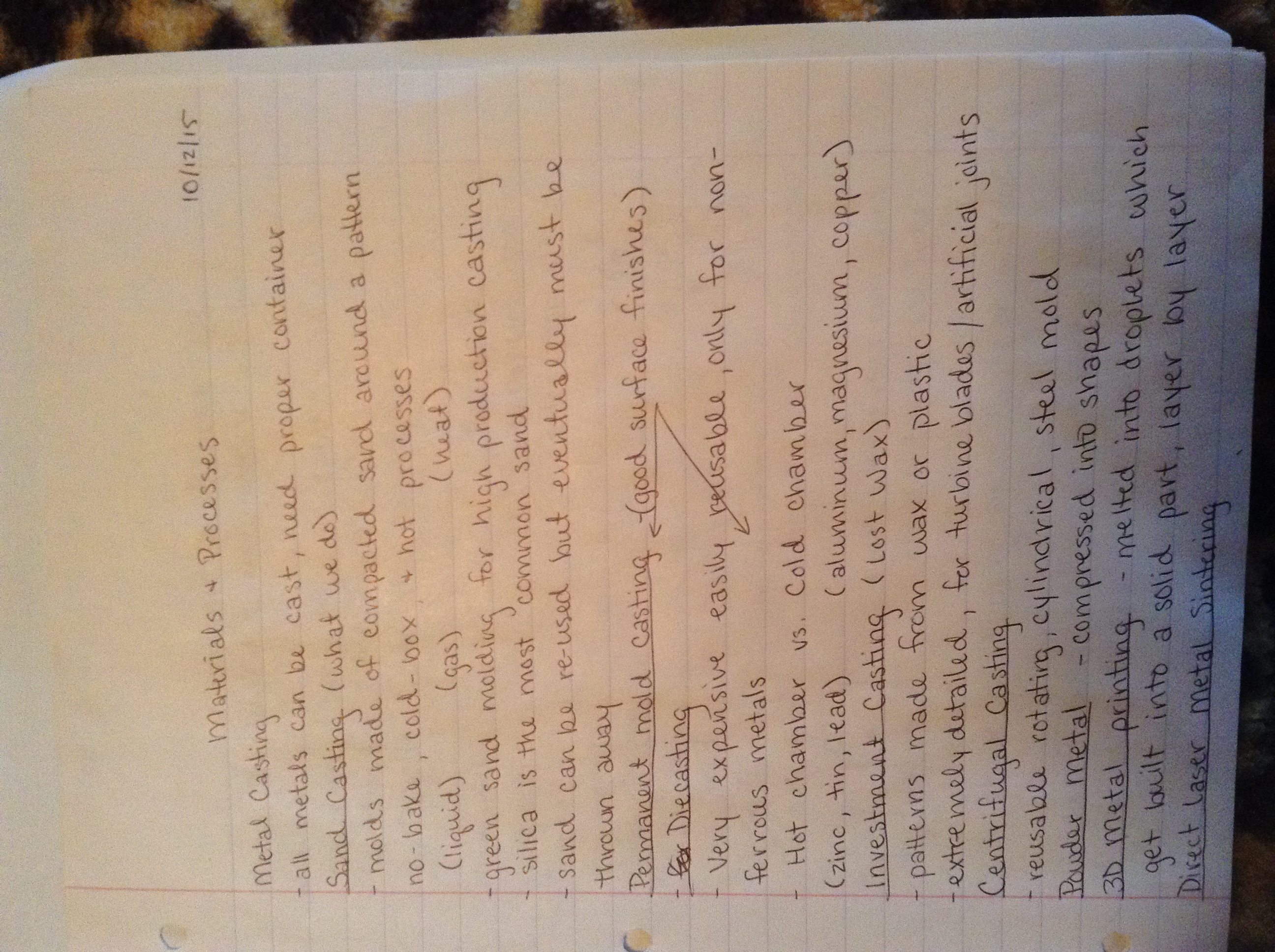 Week 7 notes ending 10-14-15