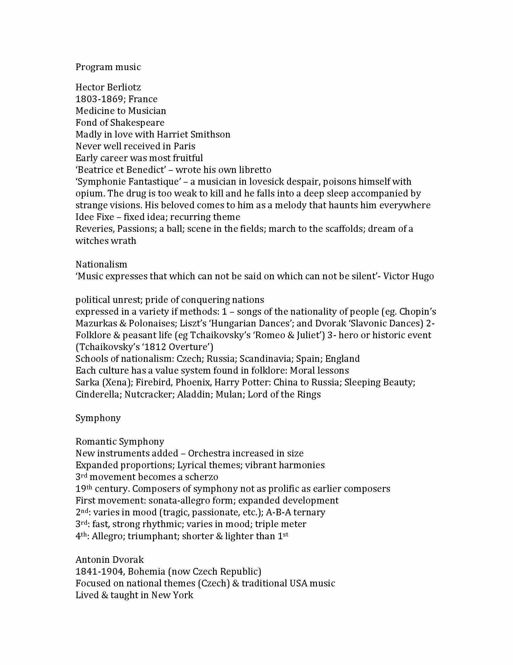 Honors Music in History and Culture