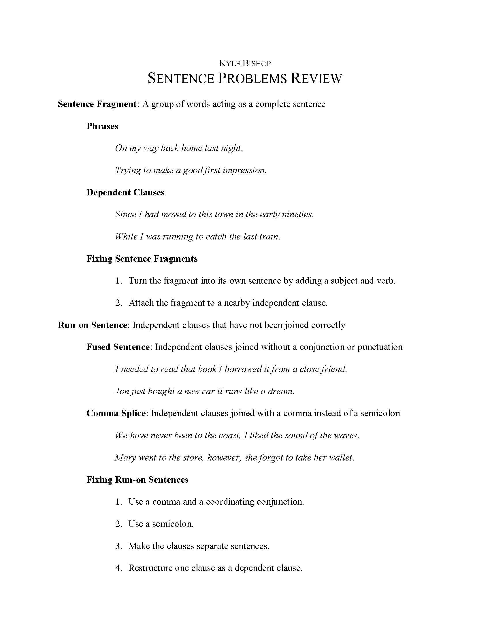 Intro to Academic Writing