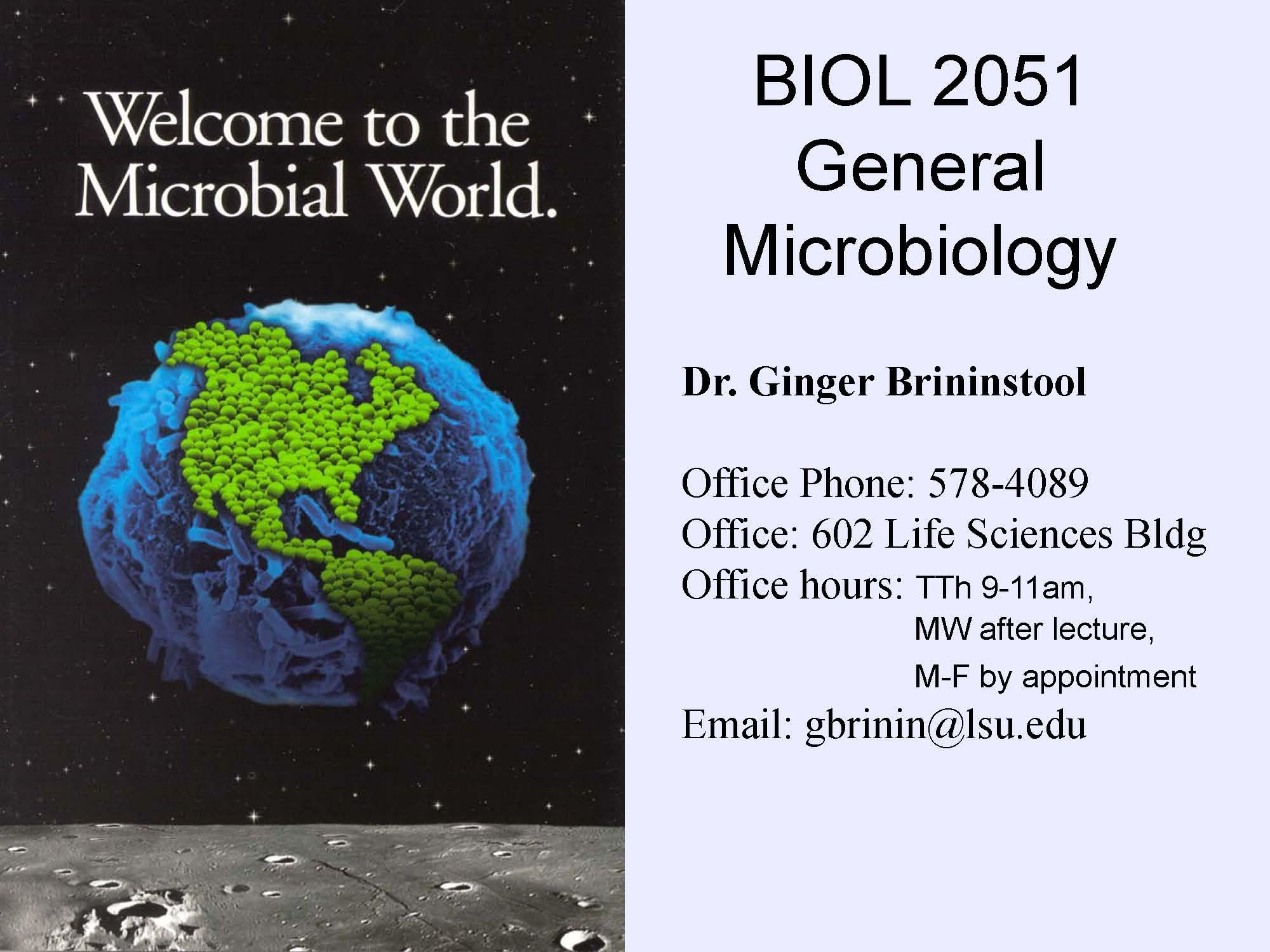 GEN MICROBIOLOGY
