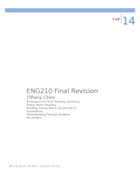 Final Exams Study Guide