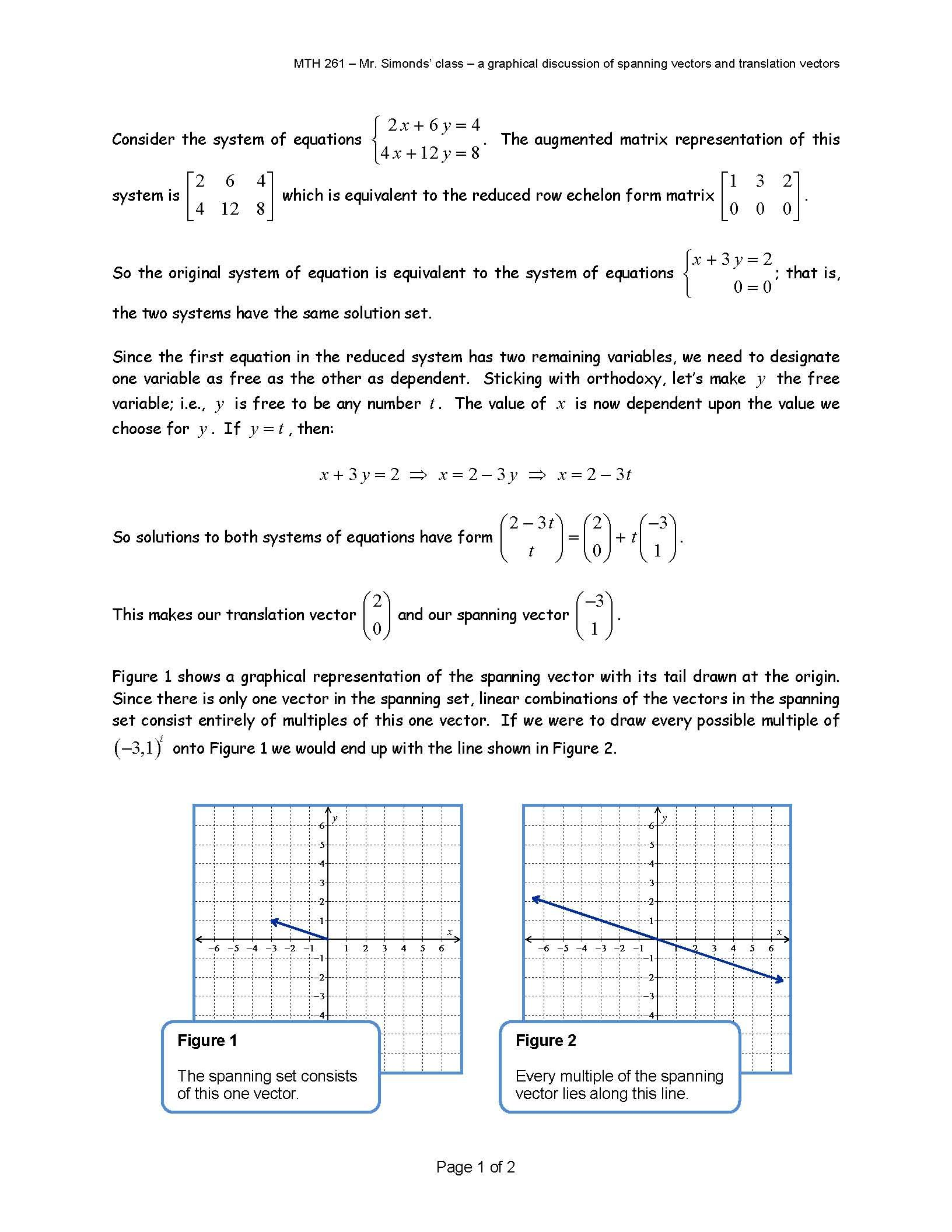 Applied Linear Algebra I
