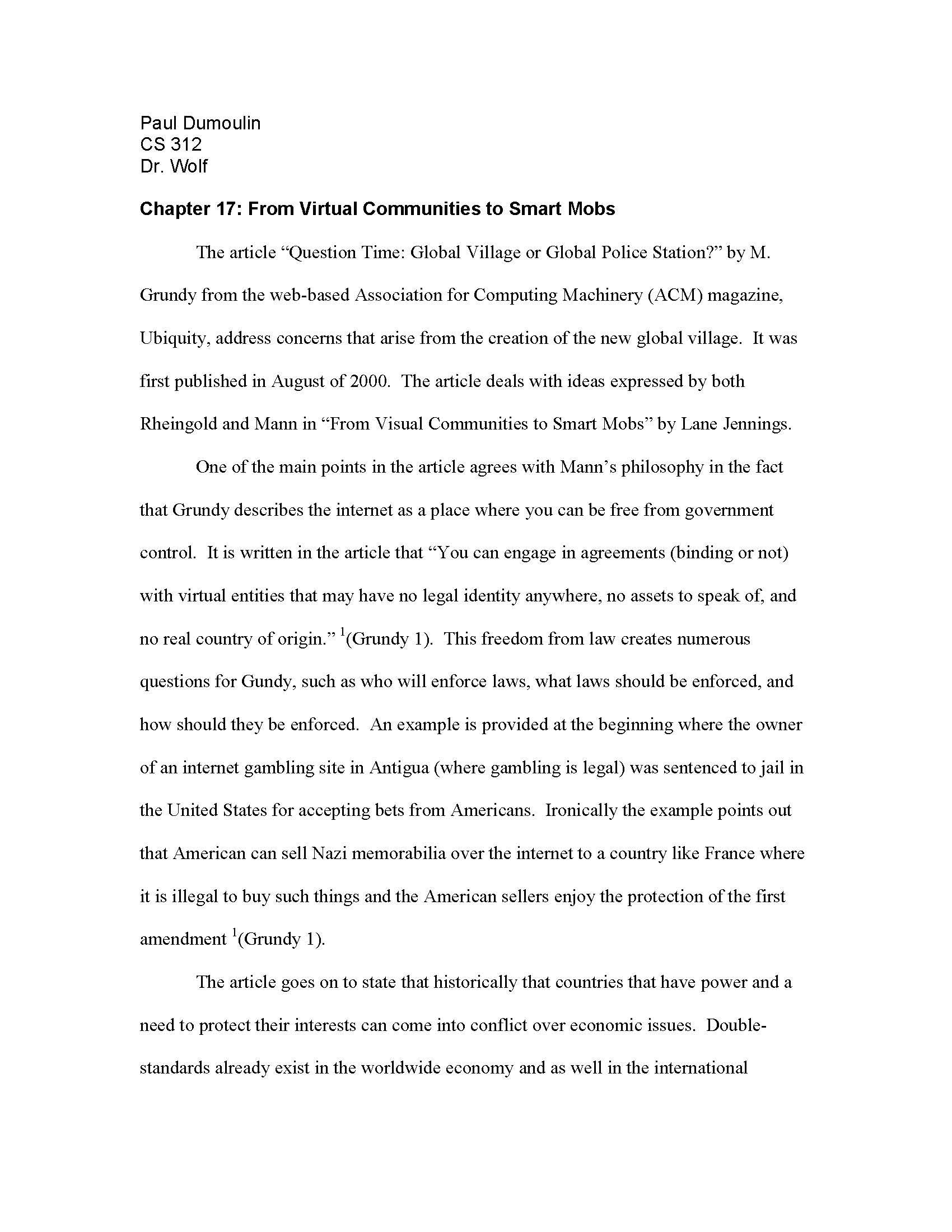 Research Methods in Computers and Society