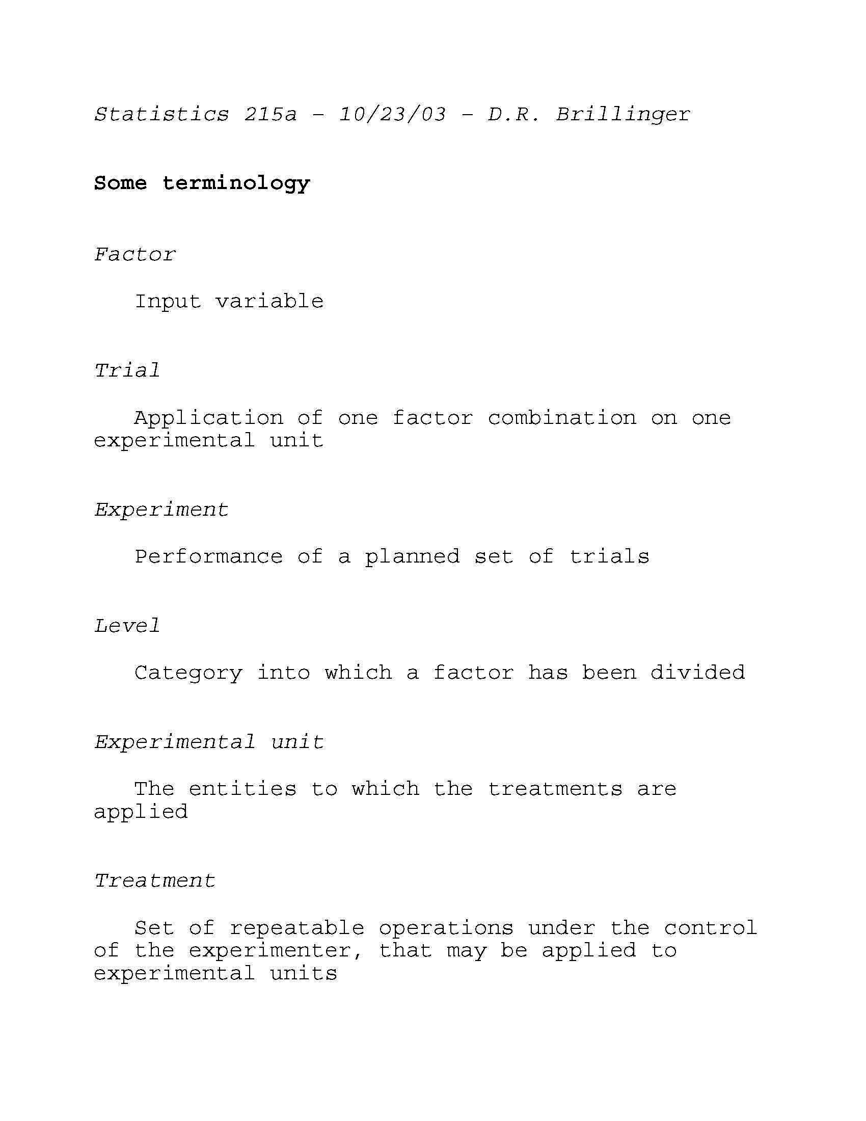 Statistical Models Theory and Application