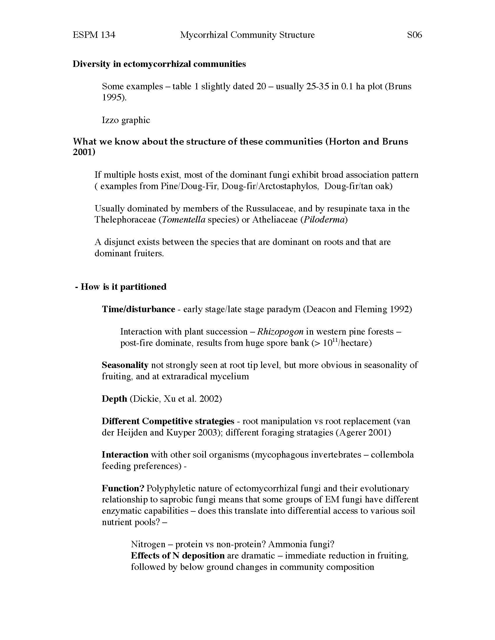 Fire, Insects, and Diseases in Forest Ecosystems