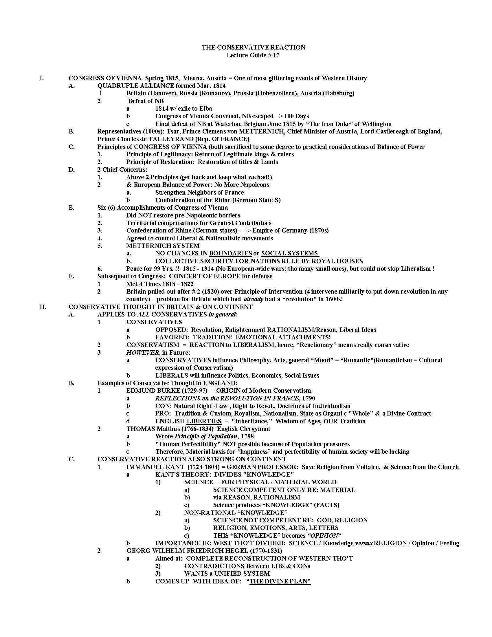 Western Civ Since 1500