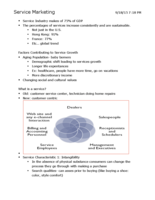 MAR3023 Service Marketing