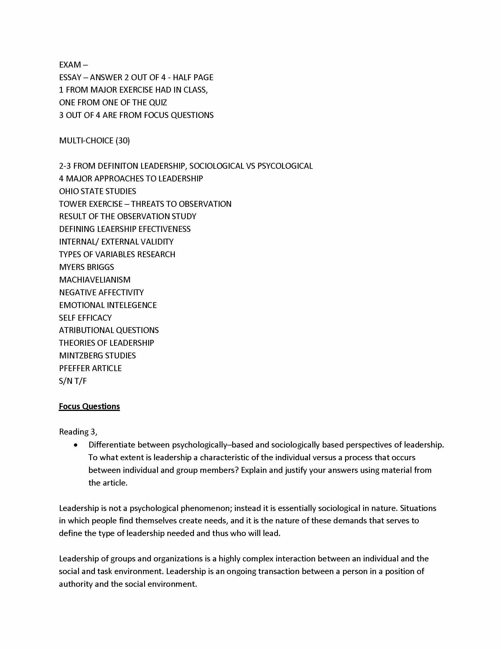 CONTEMPORARY LDRSHIP