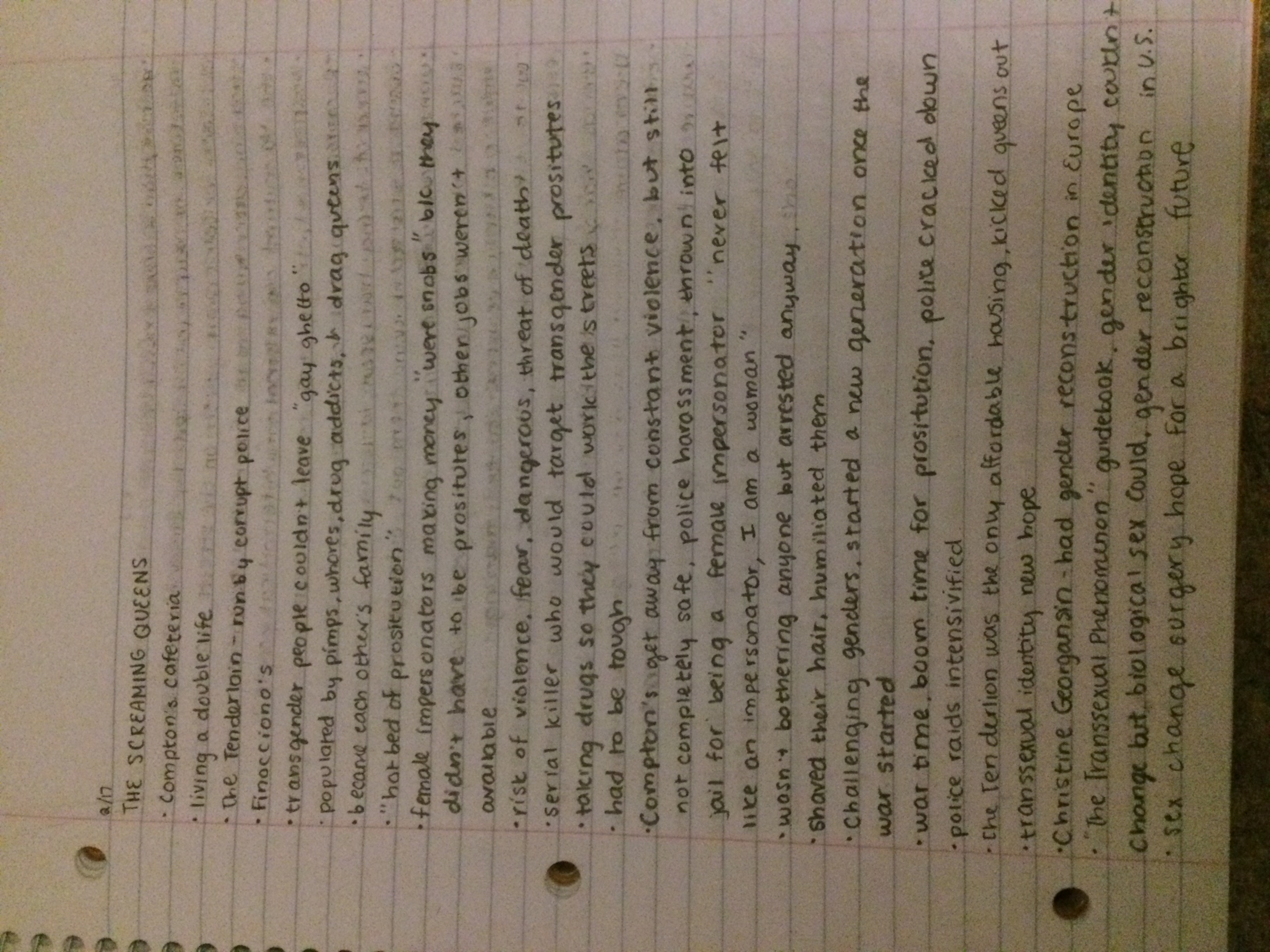 Week 5 Lecture Notes