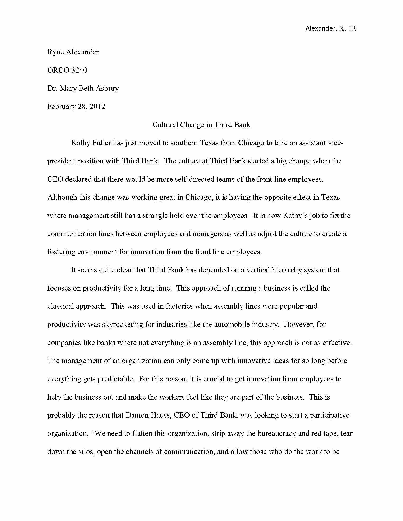 Organizational Communication