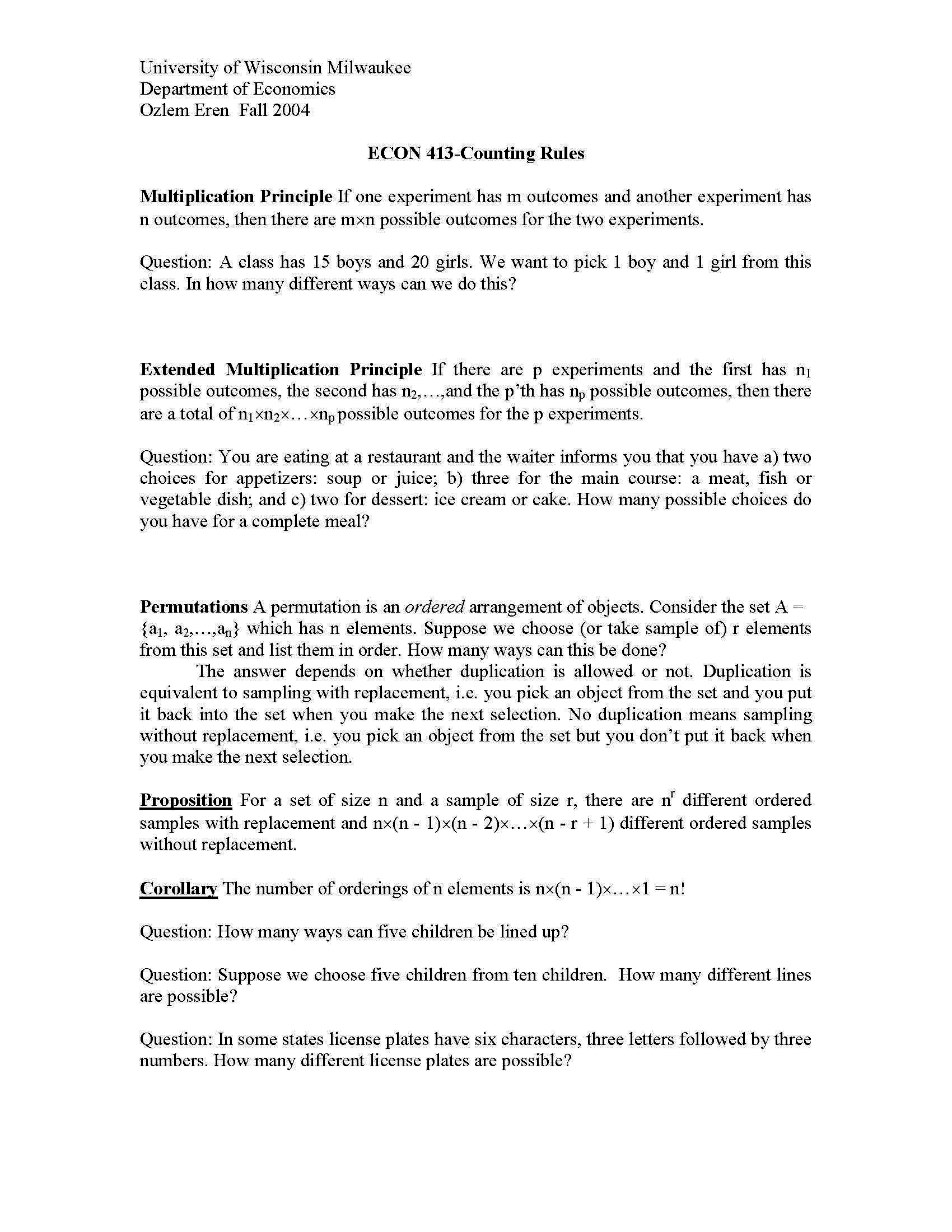 Statistics for Economists