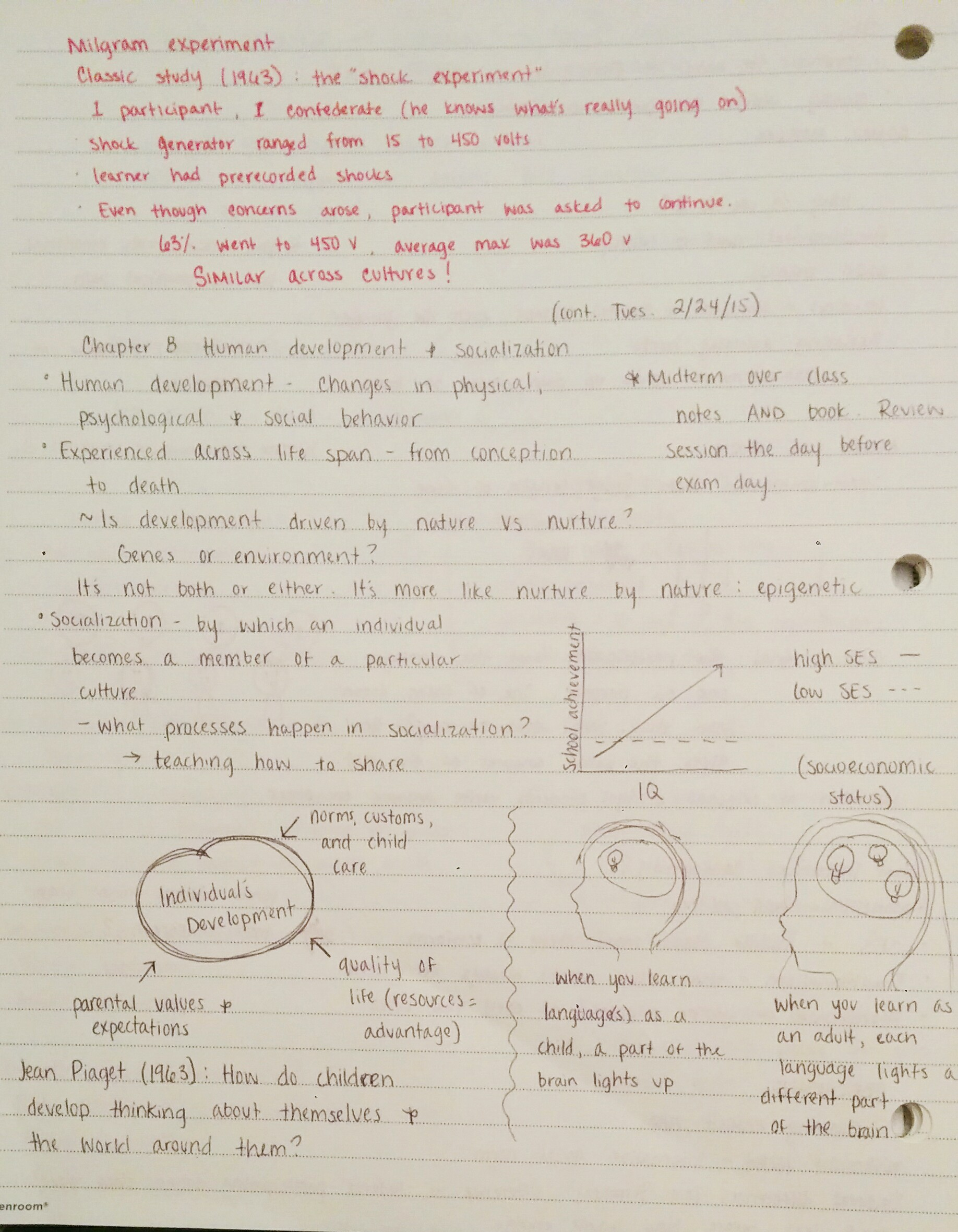 Week 6 lecture & documentary notes