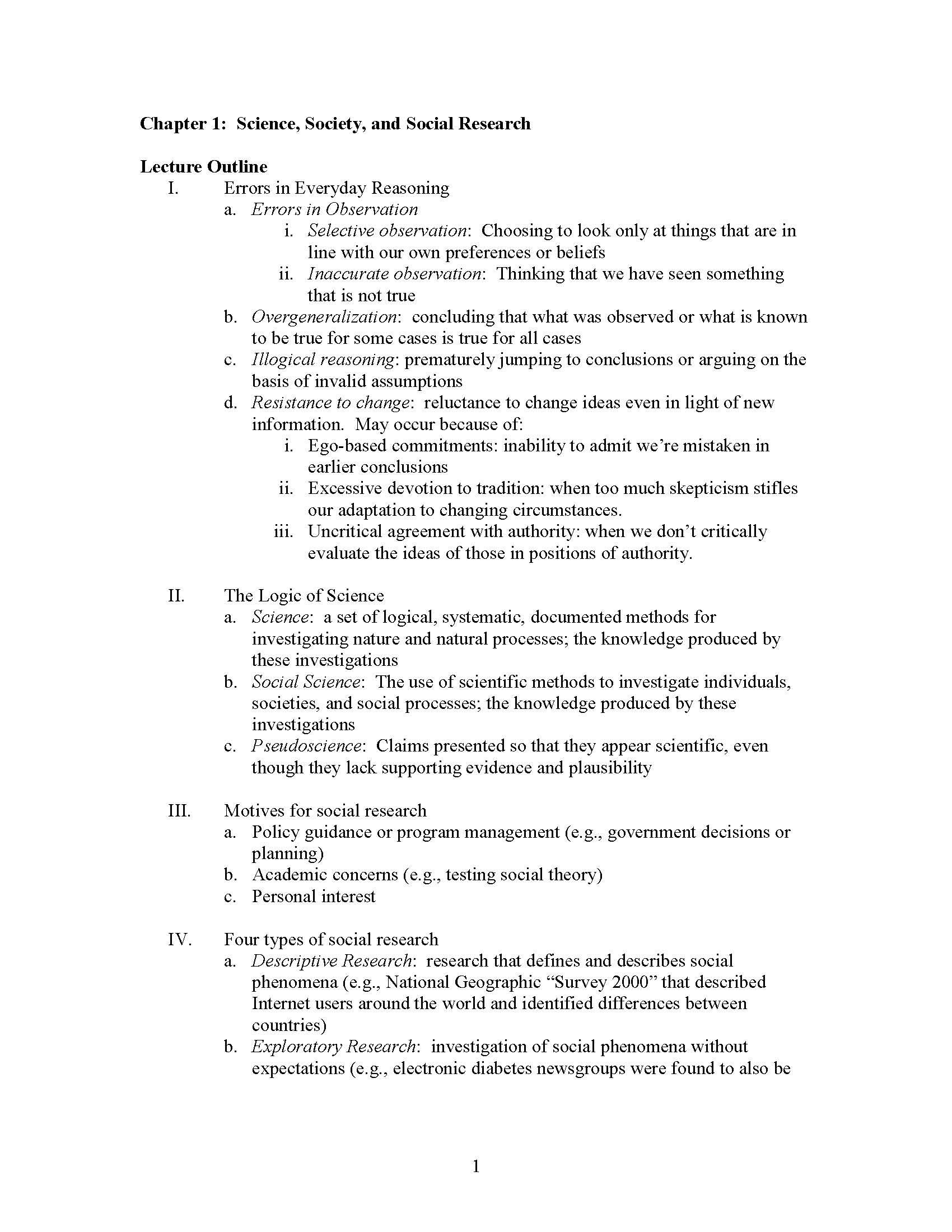 Research Methods in Criminal Justice
