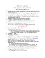 Week 1 and 2 Lecture Notes