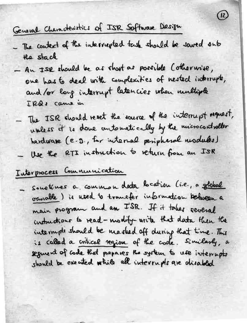 Microcontroller Applications