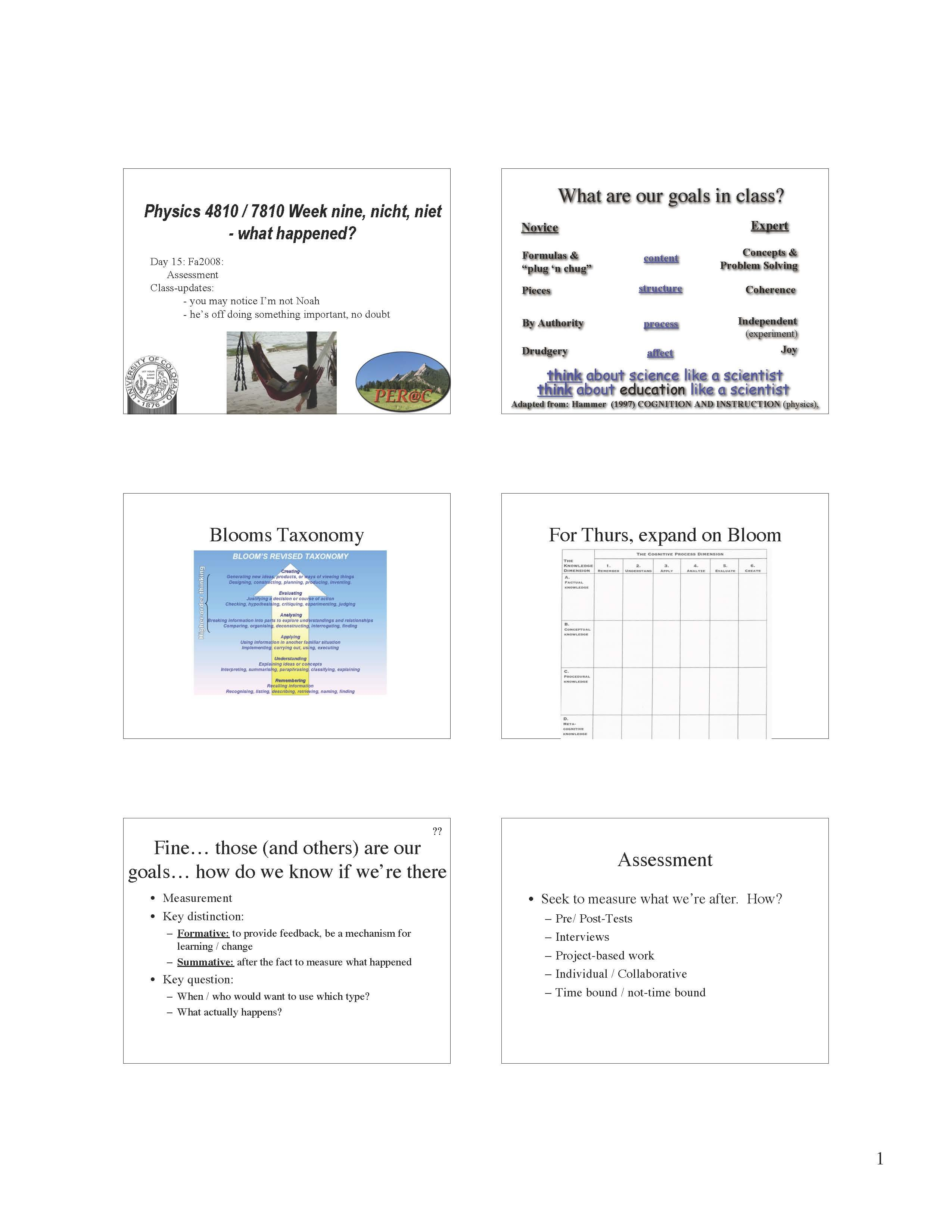 Special Topics in Physics