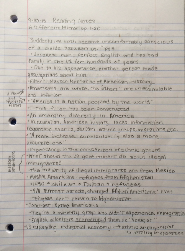 AES150 Week 1 Notes (9-30-15 to 10-2-15)