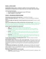 PSY 325: Health Psychology - Study Guide