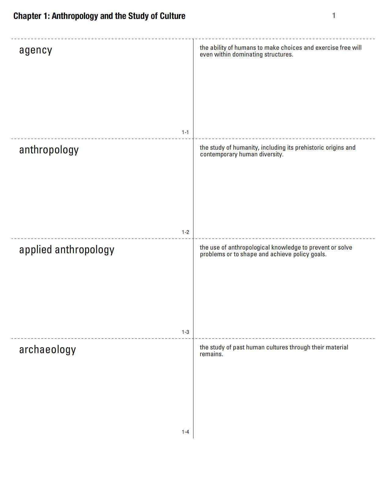 Intro Cultural Anthropology