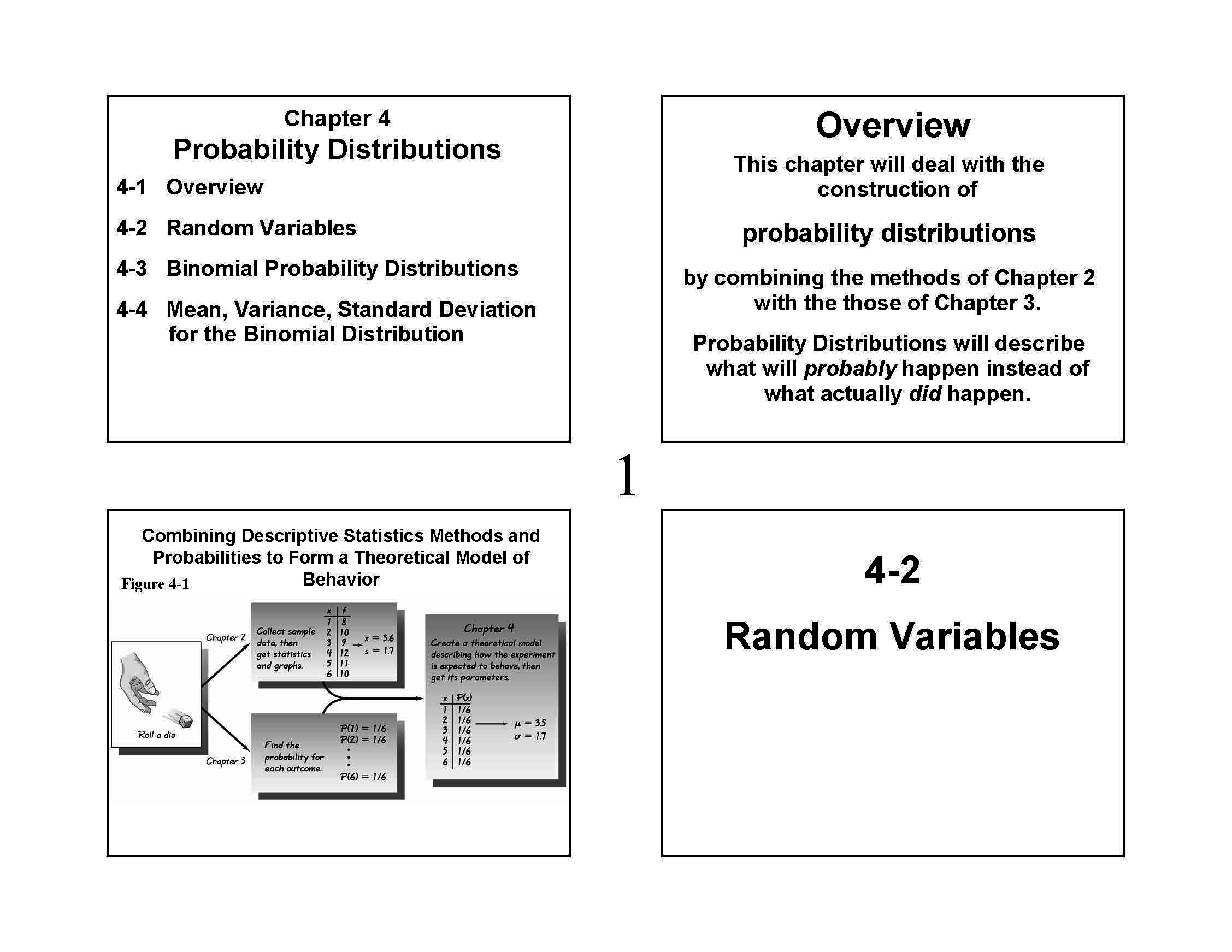 Elementary Probability & Statistics