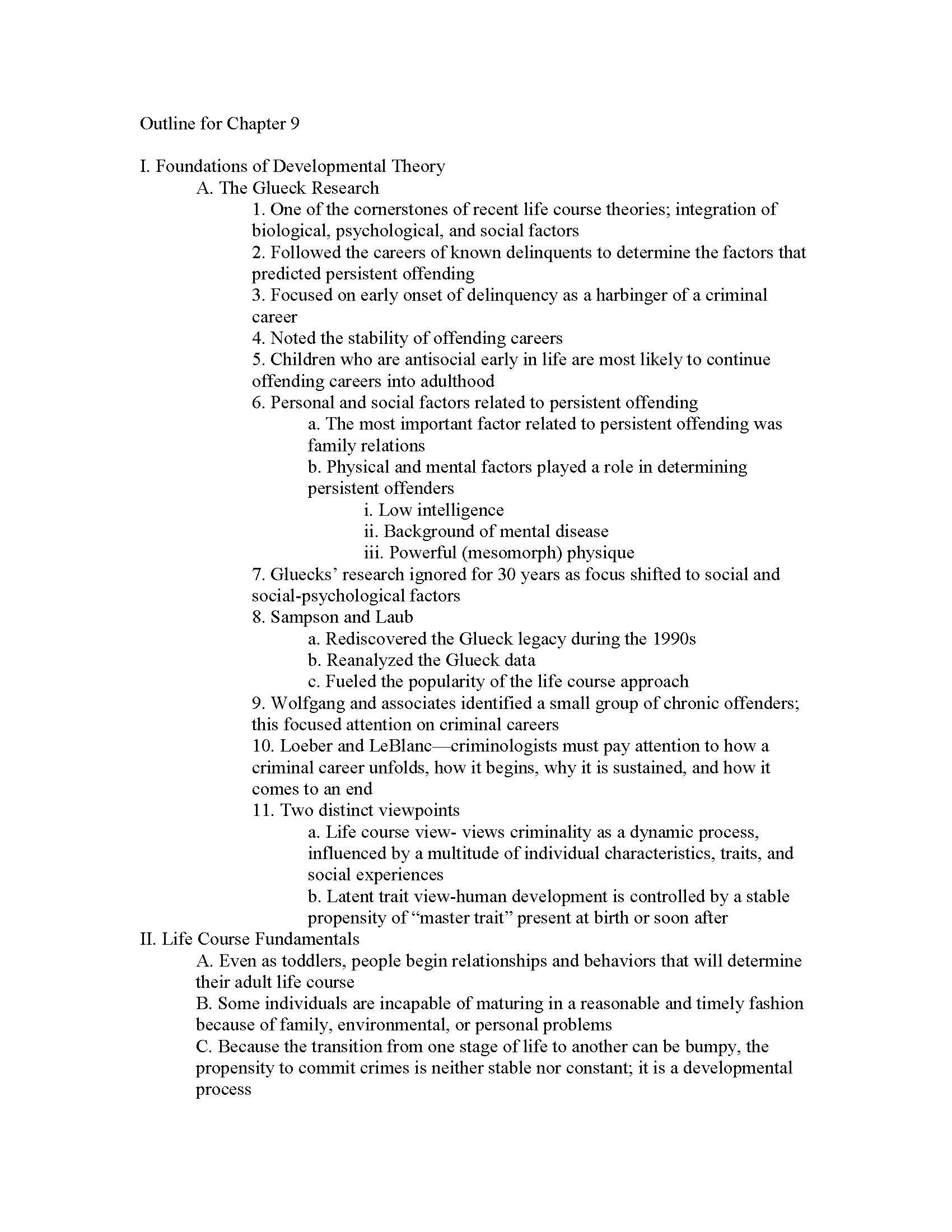 Criminology
