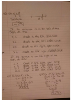 Chapter 1 and 2 notes for Fundamental Mathematics