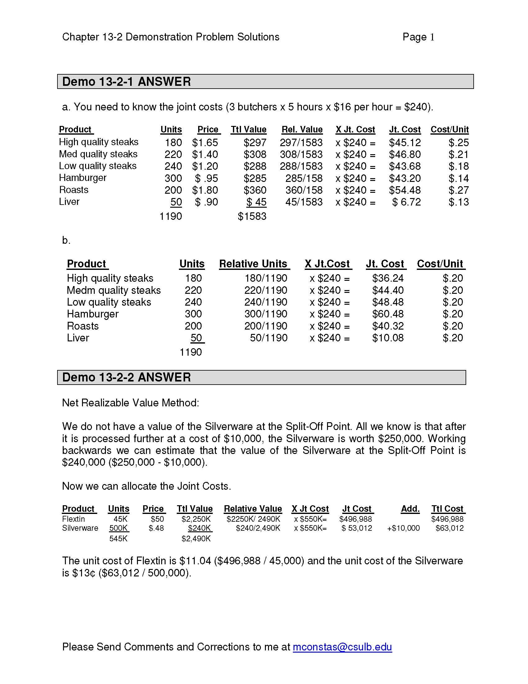 Cost Accounting for Managers