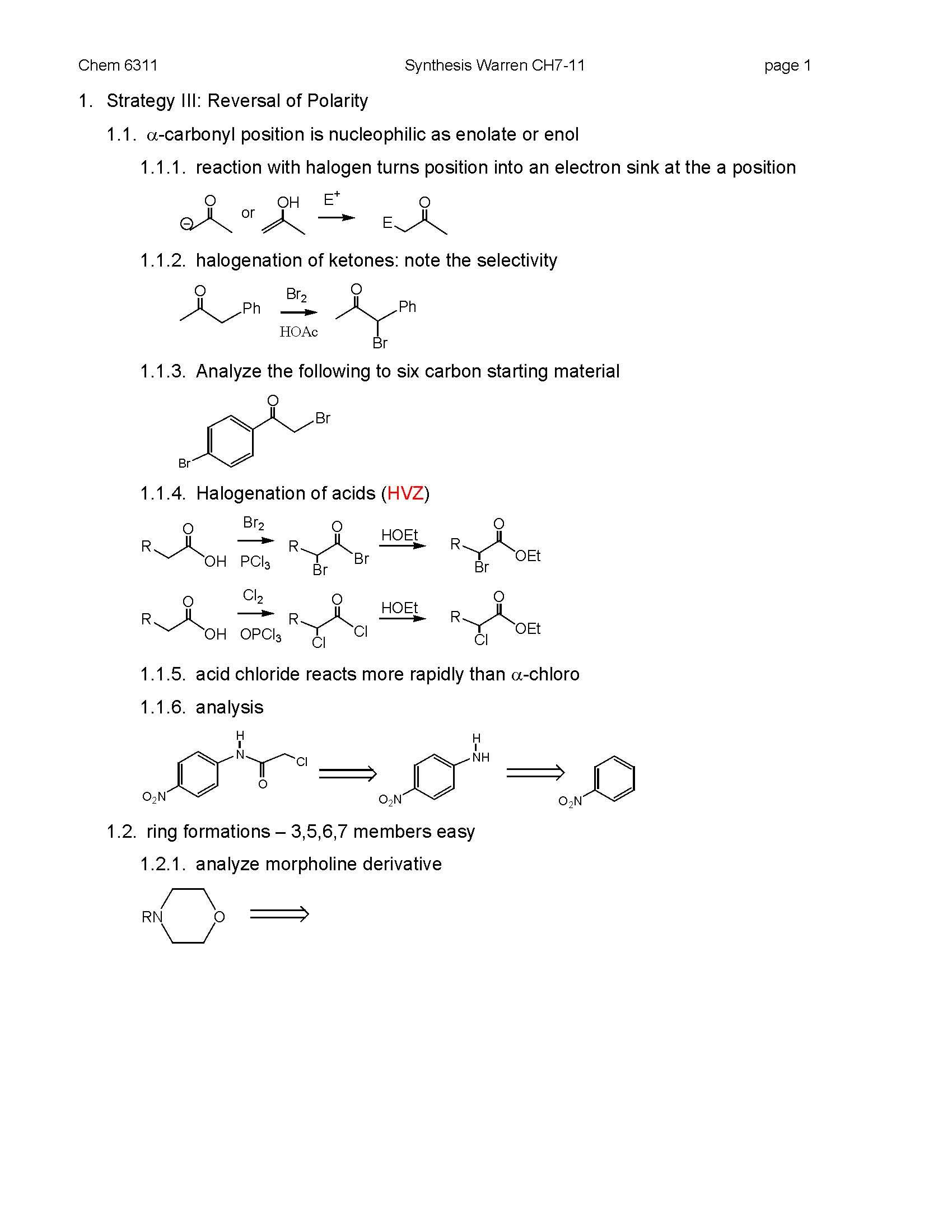 Physical Organic Chemistry