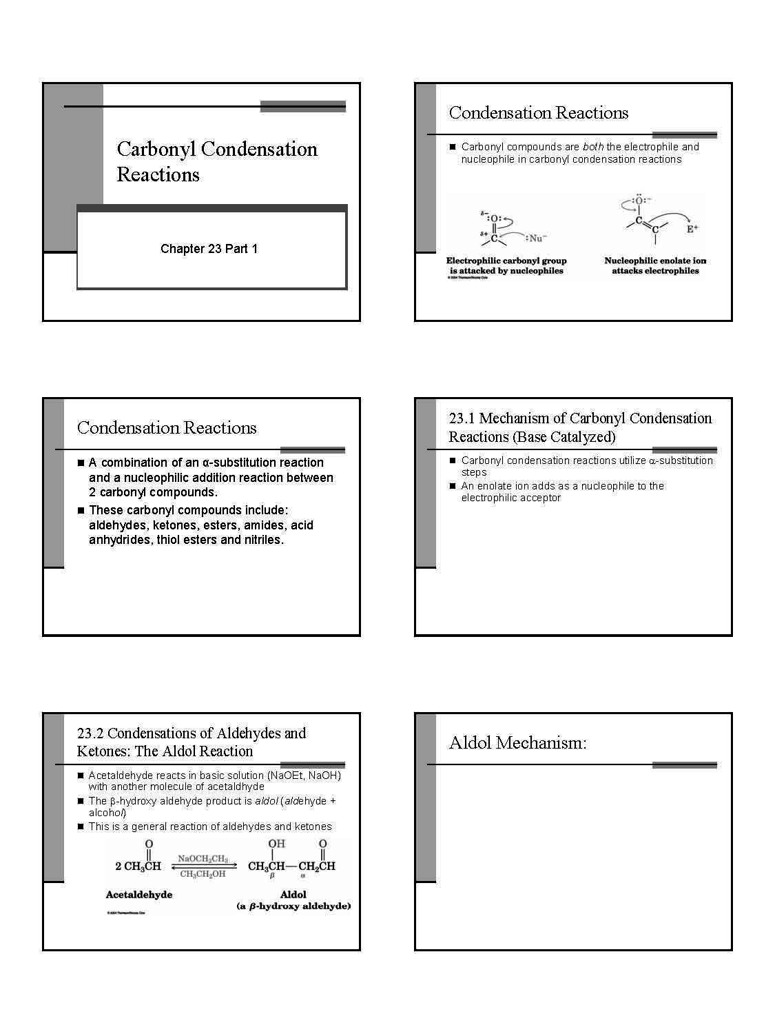 Organic Chemistry II