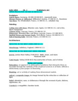 study guide for first exam