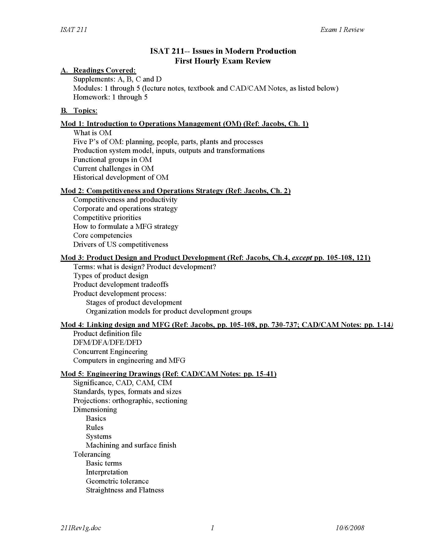 MODERN PRODUCTION ISSUES IN SCIENCE & TECHNOLOGY