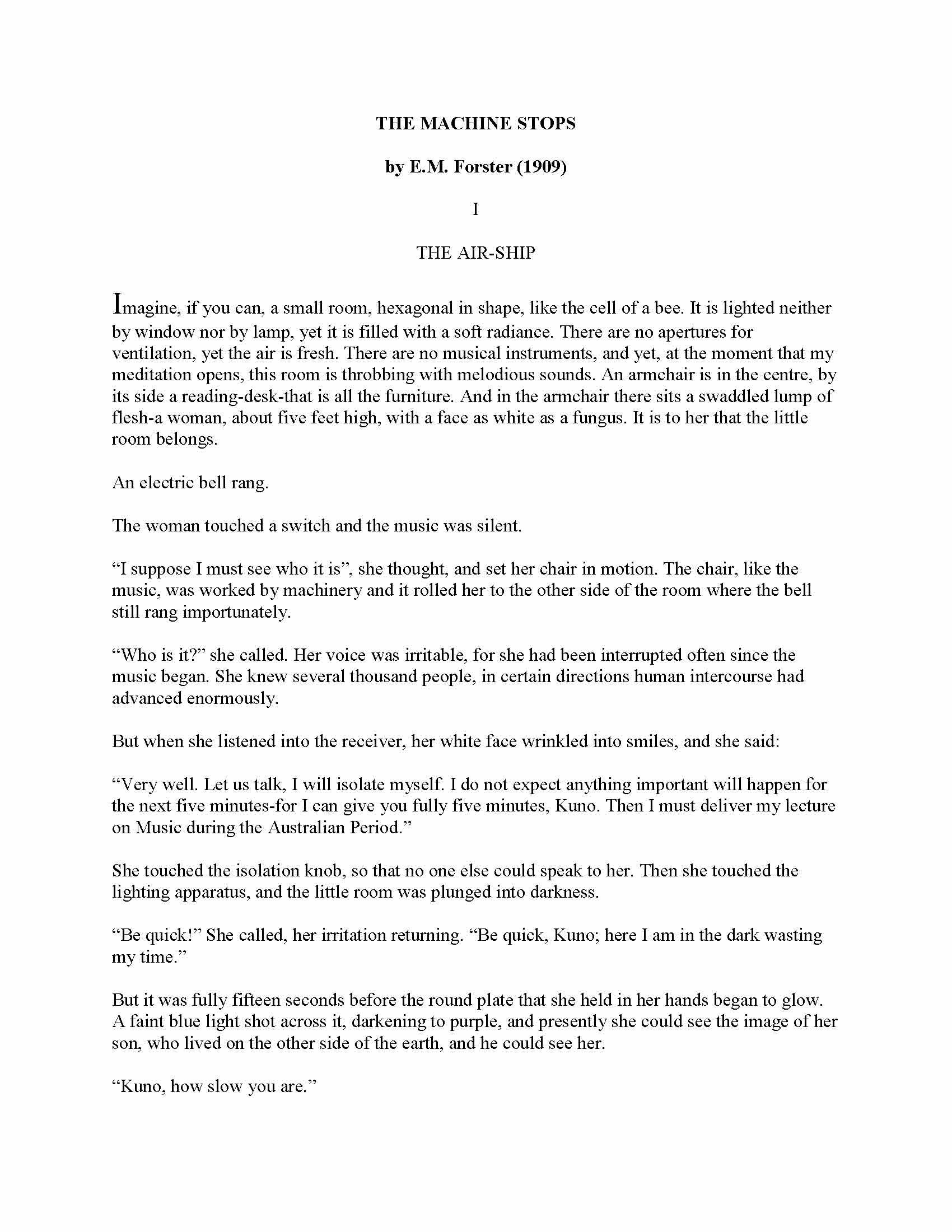 The Experience of Literature