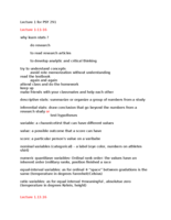 PSY 291