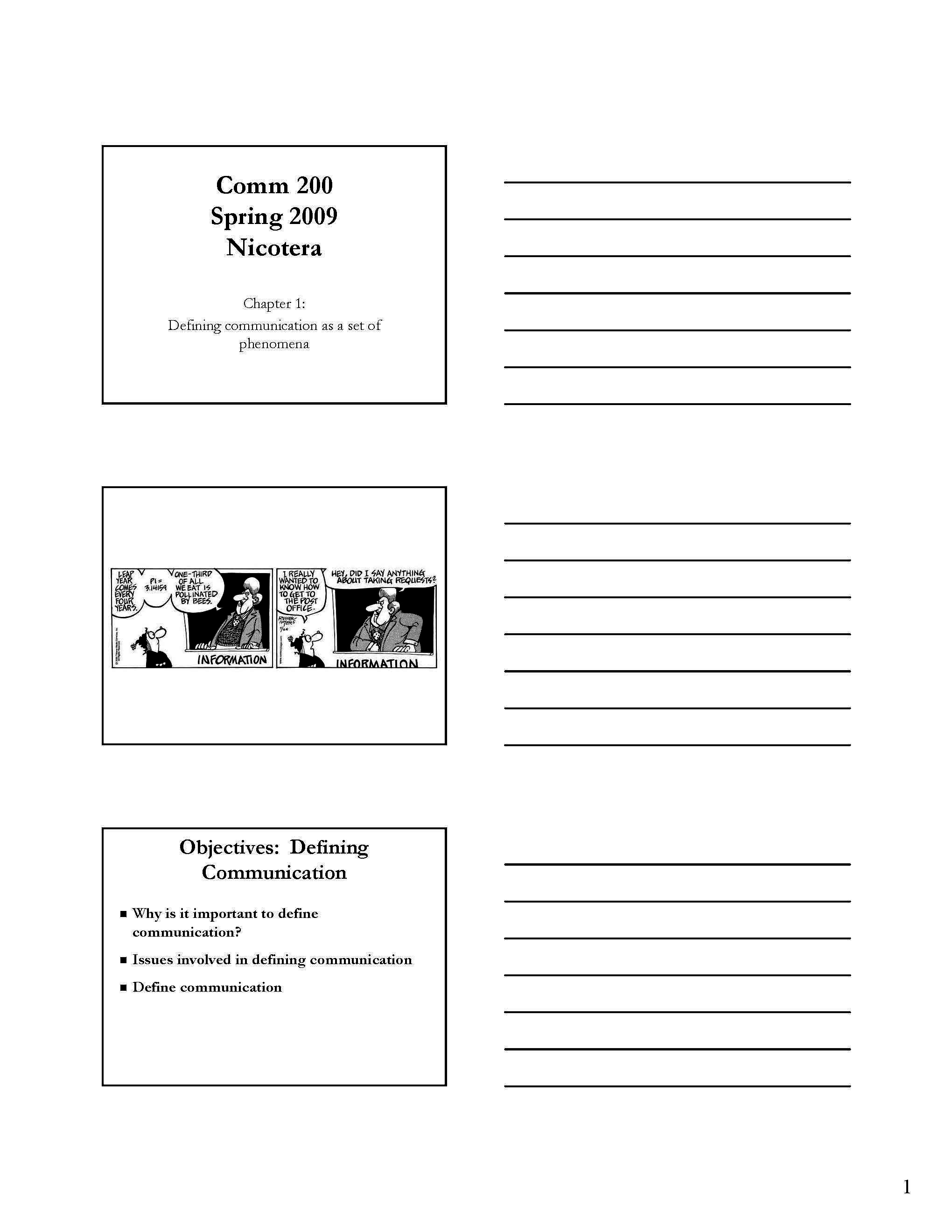 Communication Theory