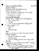 Week 2- Notes for Intro-International Politics
