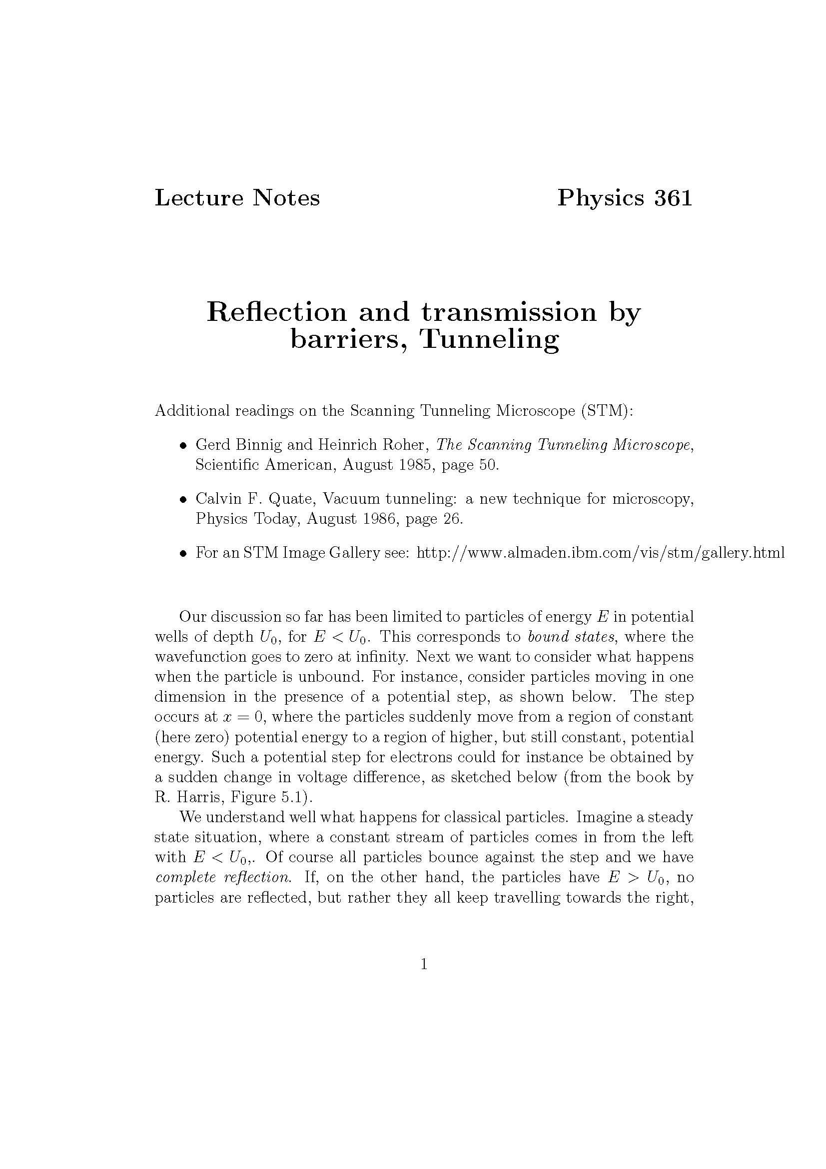 Introduction to Modern Physics