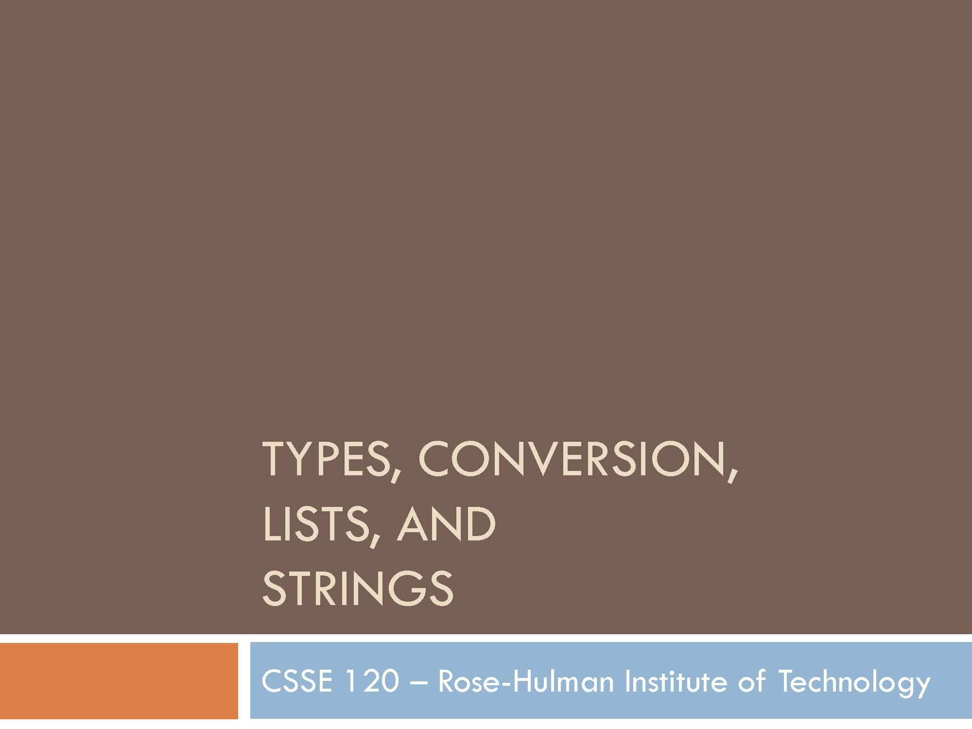 Intro to Software Development