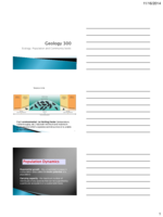 Week 12 - 13 Oceanography 