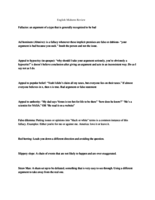 English 1320 Midterm Review 