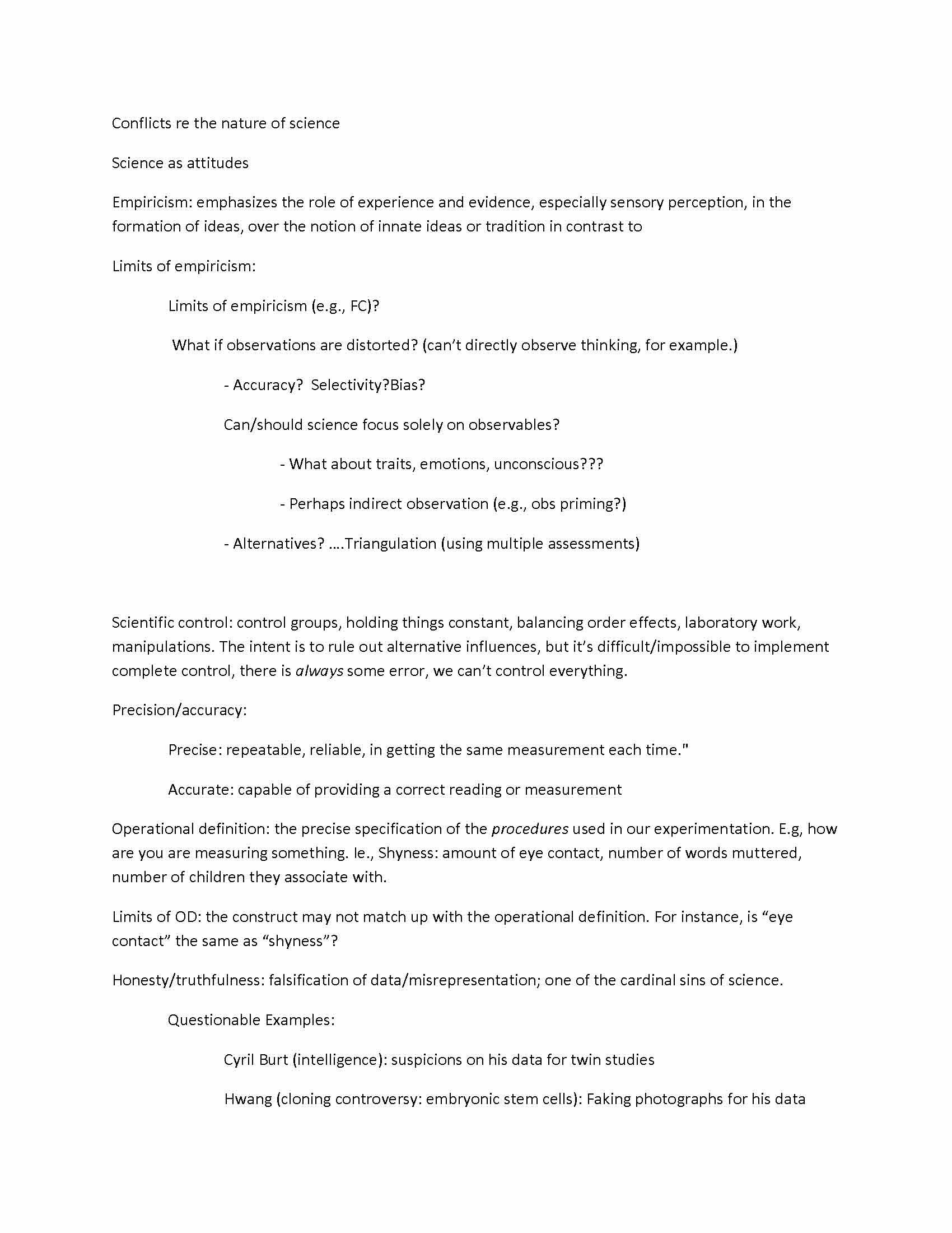 Experimental Psychology